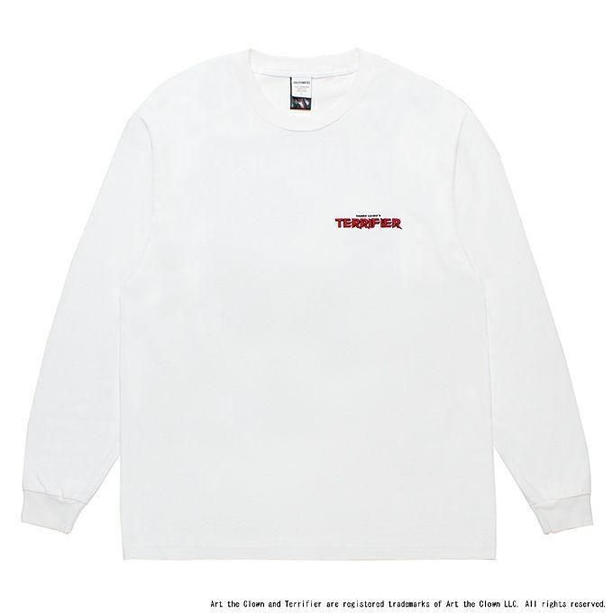 WACKO MARA　TERRIFIER LONG SLEEVE T-SHIRT TERRIFIER / WASHED HEAVY WEIGHT CREW NECK LONG SLEEVE T