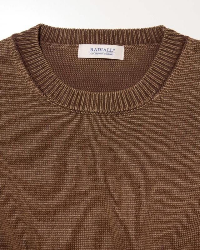 RADIALL/ラディアル/Ludwig CREW NECK SWEATER L/S/クルーネックニット