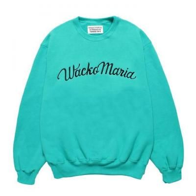 WACKO MARIA/拾ޥꥢ/MIDDLE WEIGHT CREW NECK SWEAT SHIRT (TYPE-1)/ߥɥ륦ȥ롼ͥååȥ/MINT