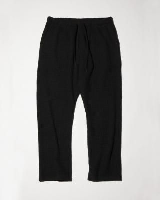 RADIALL/ǥ/Big Waffle STRAIGHT FIT EASY PANTS/ӥååե륤ѥ/BLACK