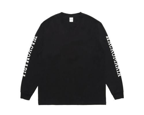 WACKO MARIA/拾ޥꥢ/WASHED HEAVY WEIGHT CREW NECK LONG SLEEVE T-SHIRT ( TYPE-2 )/BLACK