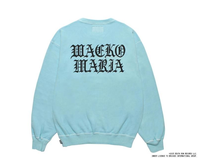 ワコマリア デスロウ Tシャツ Death Row wacko maria XL WACKO MARIA/ワコマリア/DEATH ROW RECORDS/WASHED MIDDLE WEIGHT CREW