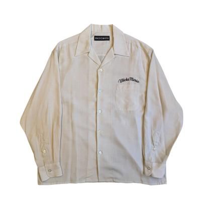 WACKO MARIA/拾ޥꥢ/50'S SHIRT L/S ( TYPE-3 )/50'Sץ󥫥顼/IVORY