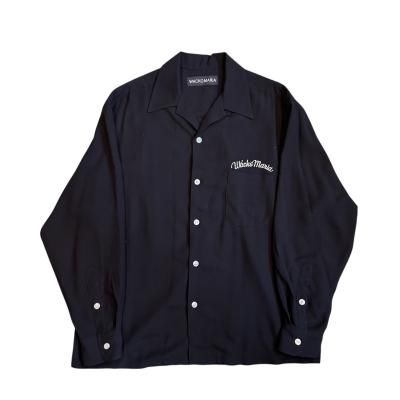 WACKO MARIA/拾ޥꥢ/50'S SHIRT L/S ( TYPE-3 )/50'Sץ󥫥顼/BLACK