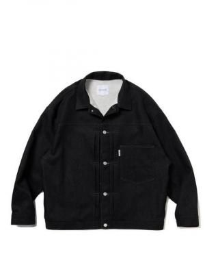 COOTIE/ƥ/REVERSE LOOP DENIM JACKET (TYPE 1ST)/С롼ץǥ˥ॸ㥱å/BLACK RIGID