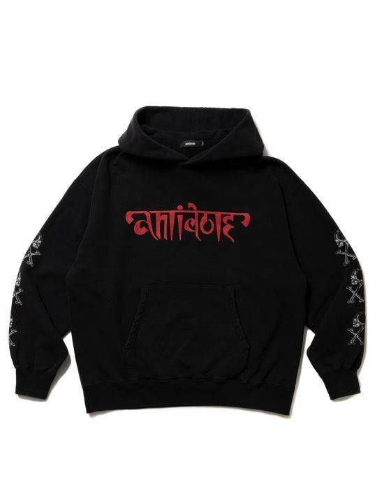 MISCHIEF washed black パーカー MISCHIEF washed black パーカー