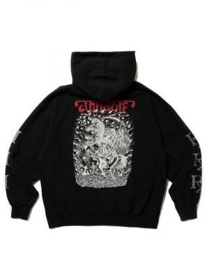 ANTIDOTE BUYERS CLUB/ɡȥХ䡼/Fade Wash Sweat Parka (Grim Reaper)åȥѡ/BLACK
