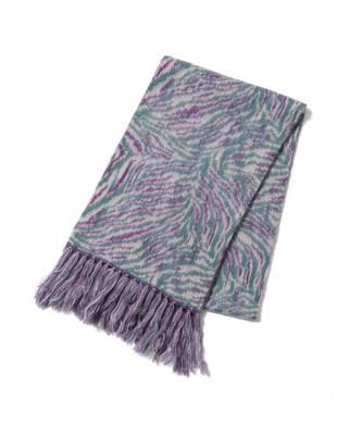 F-LAGSTUF-F/ե饰/ZEBRA MOHAIR MUFFLER/إޥե顼/PURPLE