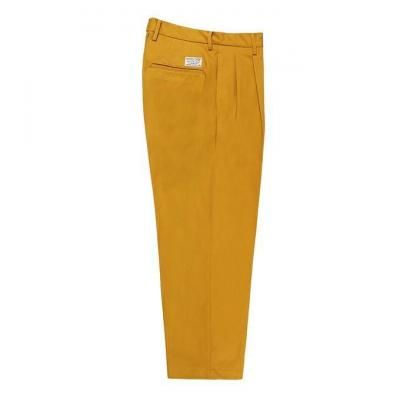 WACKO MARIA/拾ޥꥢ/DOUBLE PLEATED CHINO TROUSERS ( TYPE-1 )/Υȥ饦/YELLOW