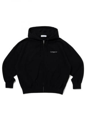 COOTIE/ƥ/PLAIN SWEAT ZIP HOODIE/åץåץաǥ/BLACK