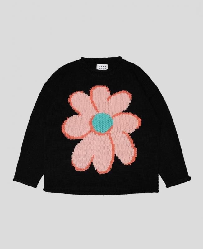 ChahChah FLOWER フラワーニット　セーター ChahChah/チャーチャー/CC 