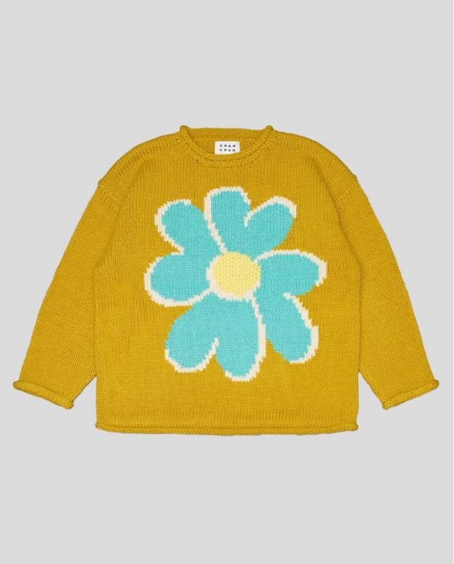ChahChah FLOWER フラワーニット　セーター CC 
