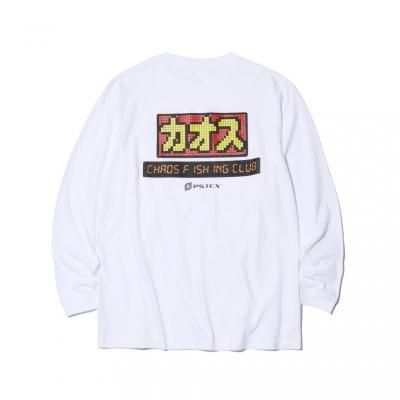 Chaos Fishing Club/եå󥰥/ T-Shirt L/S/ץȥ󥰥꡼T/WHITE