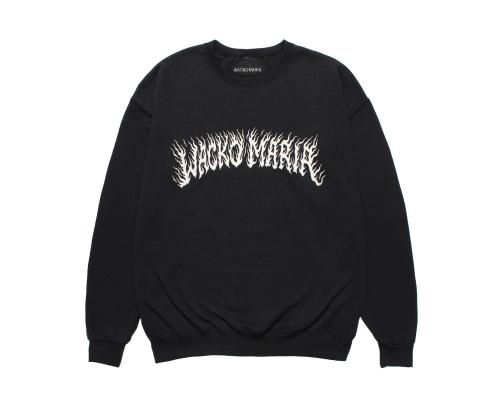 WACKO MARIA/拾ޥꥢ/TIM LEHI / CREW NECK SWEAT SHIRT ( TYPE-2 )/롼ͥååȥ/BLACK