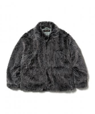 F-LAGSTUF-F/ե饰/FUR COAT/ե/BLACK