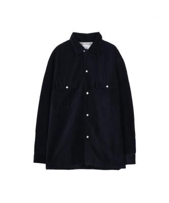 MASSES/ޥ/WESTERN CORDUROY SHIRT/ǥ/BLACK