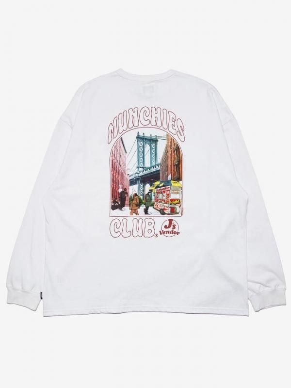HAIGHT/ヘイト/MUNCHIES.C LS Tee ft. J's Vendor/プリント