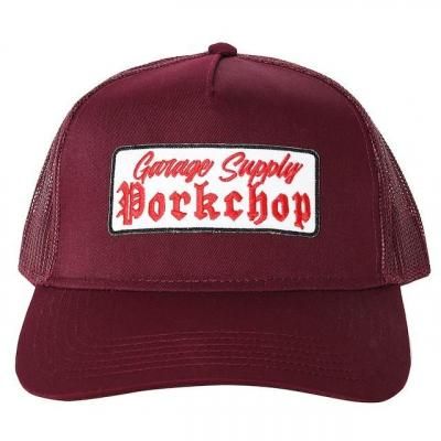 PORK CHOP/ݡå/O.E. WAPPEN MESH CAP/å奭å/MAROON