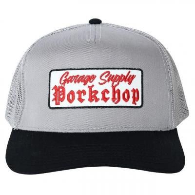 PORK CHOP/ݡå/O.E. WAPPEN MESH CAP/å奭å/BLACK/GRAY