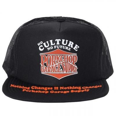 PORK CHOP/ݡå/WAVE LOGO MESH CAP/å奭å/BLACK