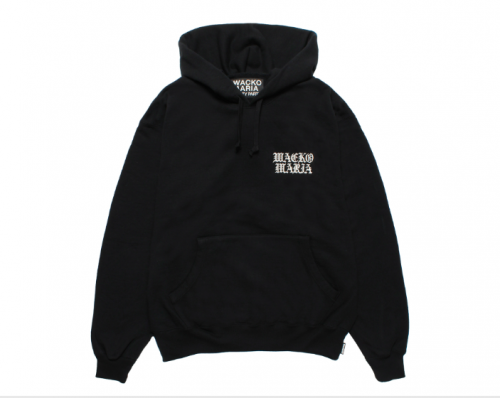 WACKO MARIA/拾ޥꥢ/HEAVY WEIGHT HOODED SWEAT SHIRT/إӡȥաɥåȥ/BLACK