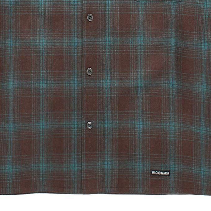 WACKO MARIA/ワコマリア/PENDLETON/ペンドルトンWOOL OMBRE CHECK OPEN