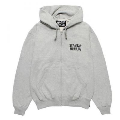 WACKO MARIA/拾ޥꥢ/HEAVY WEIGHT FULL ZIP HOODED SWEAT SHIRT ( TYPE-2 )/إӡȥե른åץաǥ/GRAY