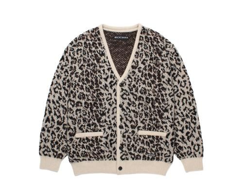 WACKO MARIA/拾ޥꥢ/LEOPARD MOHAIR CARDIGAN/쥪ѡɥإ˥åȥǥ/IVORY