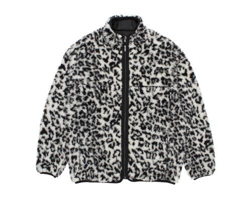 WACKO MARIA/拾ޥꥢ/REVERSIBLE LEOPARD BOA FLEECE JACKET/С֥쥪ѡɥܥ㥱å/WHITE