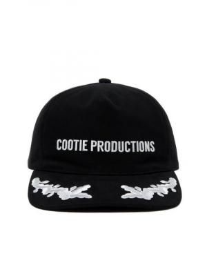 COOTIE/ƥ/BRUSHED TWILL APOLLO 5 PANEL CAP/åȥĥ5ѥͥ륭å/BLACKWHITE