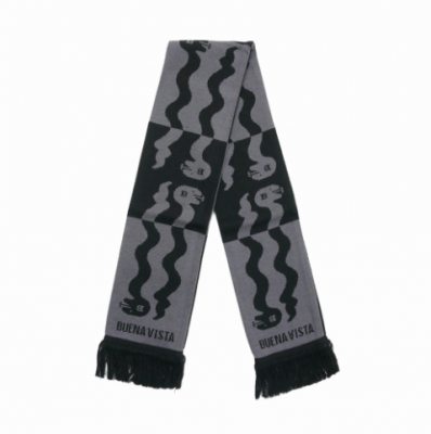 BUENA VISTA/֥ʥӥ/Snake soccor stole/եåȥܡޥե顼/BLACK