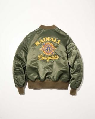 RADIALL/ǥ/Club House TANKERS JACKET/󥫡㥱å/MIL GREEN