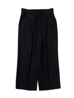 COOTIE/ƥ/TECHWOOL® INTUCK WIDE EASY TROUSERS/ƥå륤󥿥å磻ɥȥ饦/BLACK