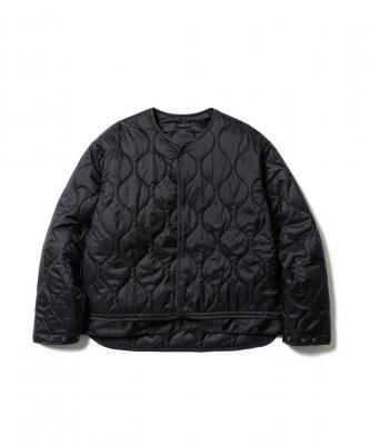 F-LAGSTUF-F/ե饰/QUILTING JKT/ƥ󥰥㥱å/BLACK 