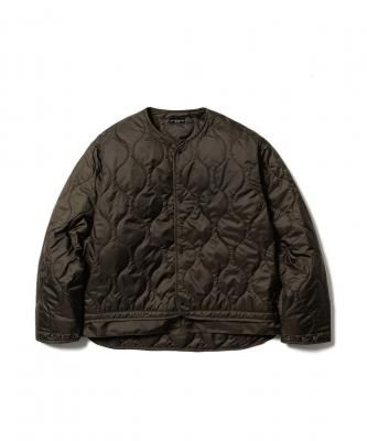 F-LAGSTUF-F/ե饰/QUILTING JKT/ƥ󥰥㥱å/BROWN