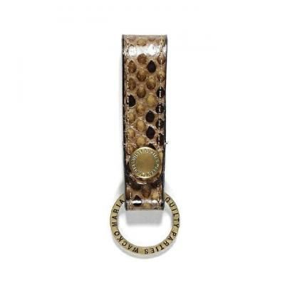 WACKO MARIA/拾ޥꥢ/PYTHON LEATHER KEY HOLDER ( WACKO MARIA GUILTY PARTIES ) ( TYPE-2 )/BEIGE