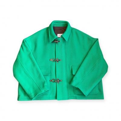 ChahChah/㡼㡼/CC SHORT LENGTH FIREMAN JACKET/ե䡼ޥ󥸥㥱å/APPLE GREEN