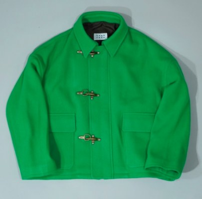 ChahChah/㡼㡼/CC SHORT LENGTH FIREMAN JACKET/ե䡼ޥ󥸥㥱å/APPLE GREEN