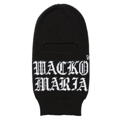 WACKO MARIA/拾ޥꥢ/NEW ERA / JACQUARD KNIT BALACLAVA/˥塼/BLACK
