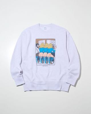 RADIALL/��ǥ�����/Love Beer CREW NECK SWEATSHIRT L/S/���롼�ͥå��������å�/SNOW WHITE