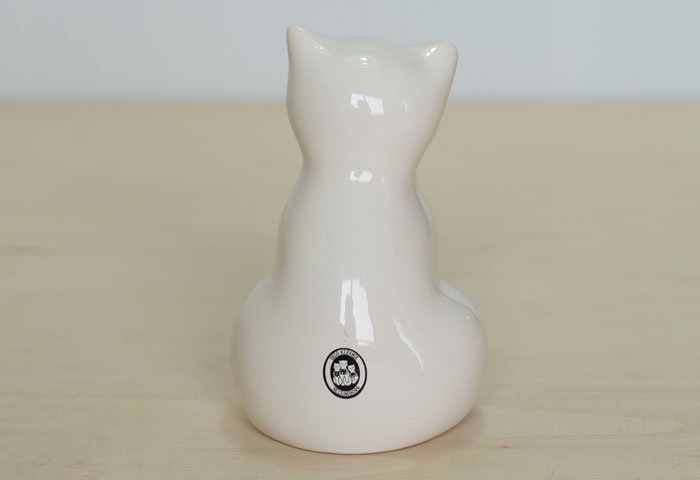 DECO（デコ）/ 陶器の猫の置物（オブジェ） / スウェーデン / ビンテージ / I0129  画像03