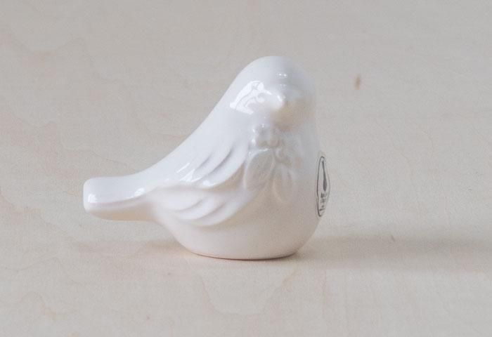DECO(デコ)/ 陶器の鳥の置物(オブジェ) / スウェーデン / ビンテージ / I0130 画像