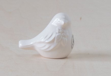 DECO（デコ）/ 陶器の鳥の置物（オブジェ） / スウェーデン / ビンテージ / I0130
