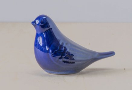 北欧で使われていた、陶器の鳥の置物（オブジェ）/ ビンテージ / I0131