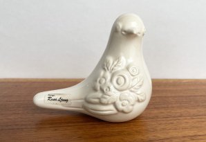 DECO（デコ）/ 陶器の鳥の置物 / スウェーデン / ビンテージ / I0148