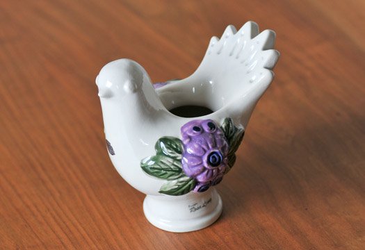 DECO（デコ）／陶器の小鳥のオブジェ／スウェーデン 画像