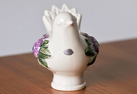 DECO（デコ）／陶器の小鳥のオブジェ／スウェーデン  画像03