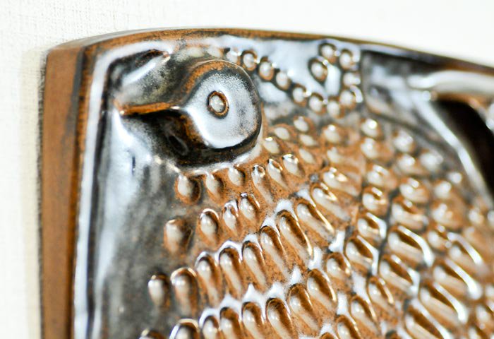 GABRIEL（ガブリエル釜）／陶器の壁飾り（鳥）／スウェーデン  画像03