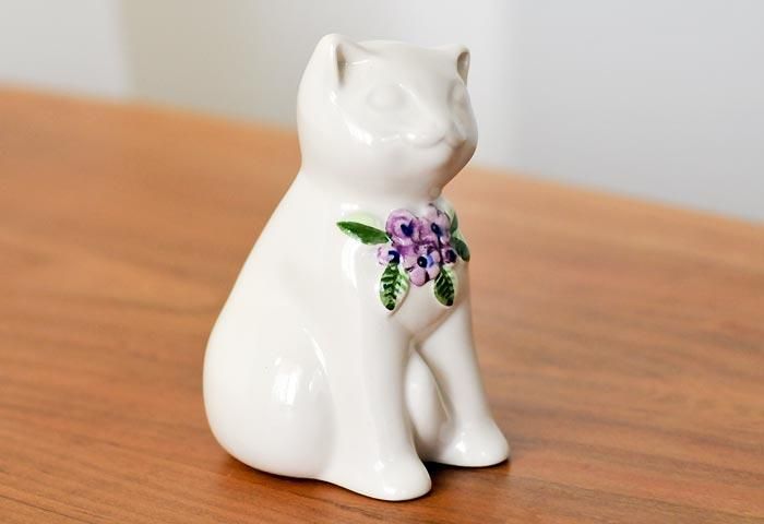 陶器で作った 猫のお香立て① | iichi 日々の暮らしを心地よく