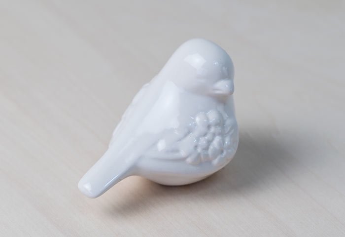 最安値で 陶器製 鳥 置物 ヴィンテージ Cardinal Figurine 置物